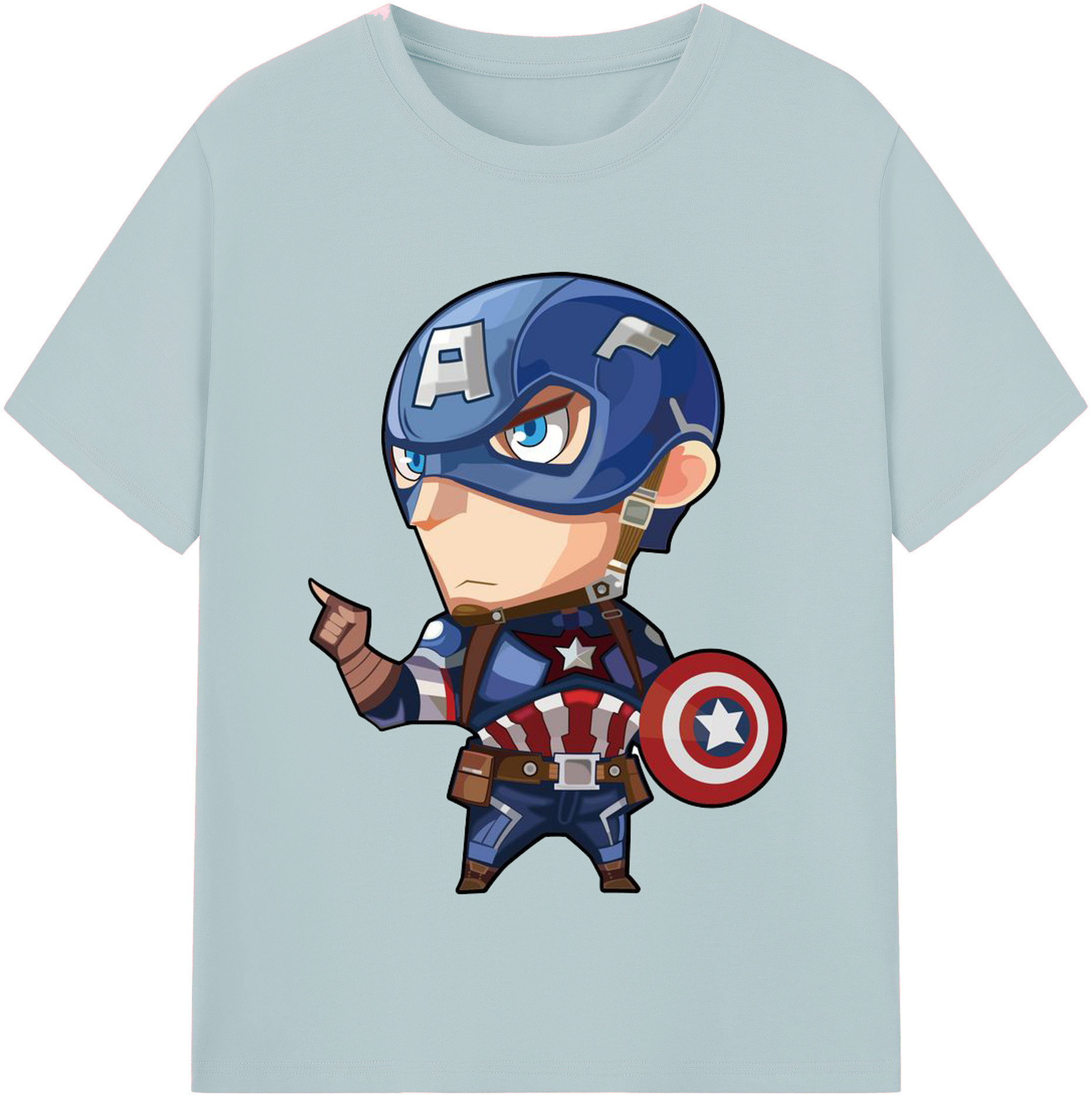 （画像用） アベンジャーズ The Avengers 綿100％半袖Tシャツ（フロントプリント）